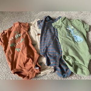 Carters 3 month old short sleeve onsies